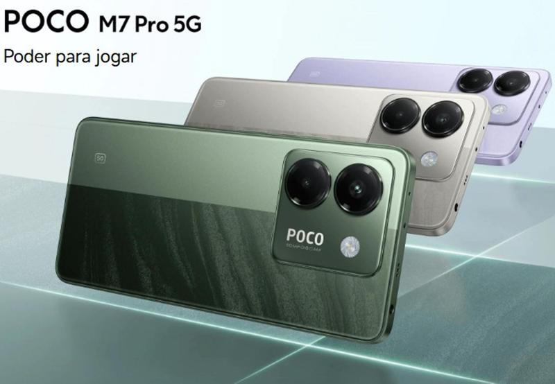 Smartphone Xiaomi Poco M7 Pro 5G 8gb 256gb Dual Sim Tela